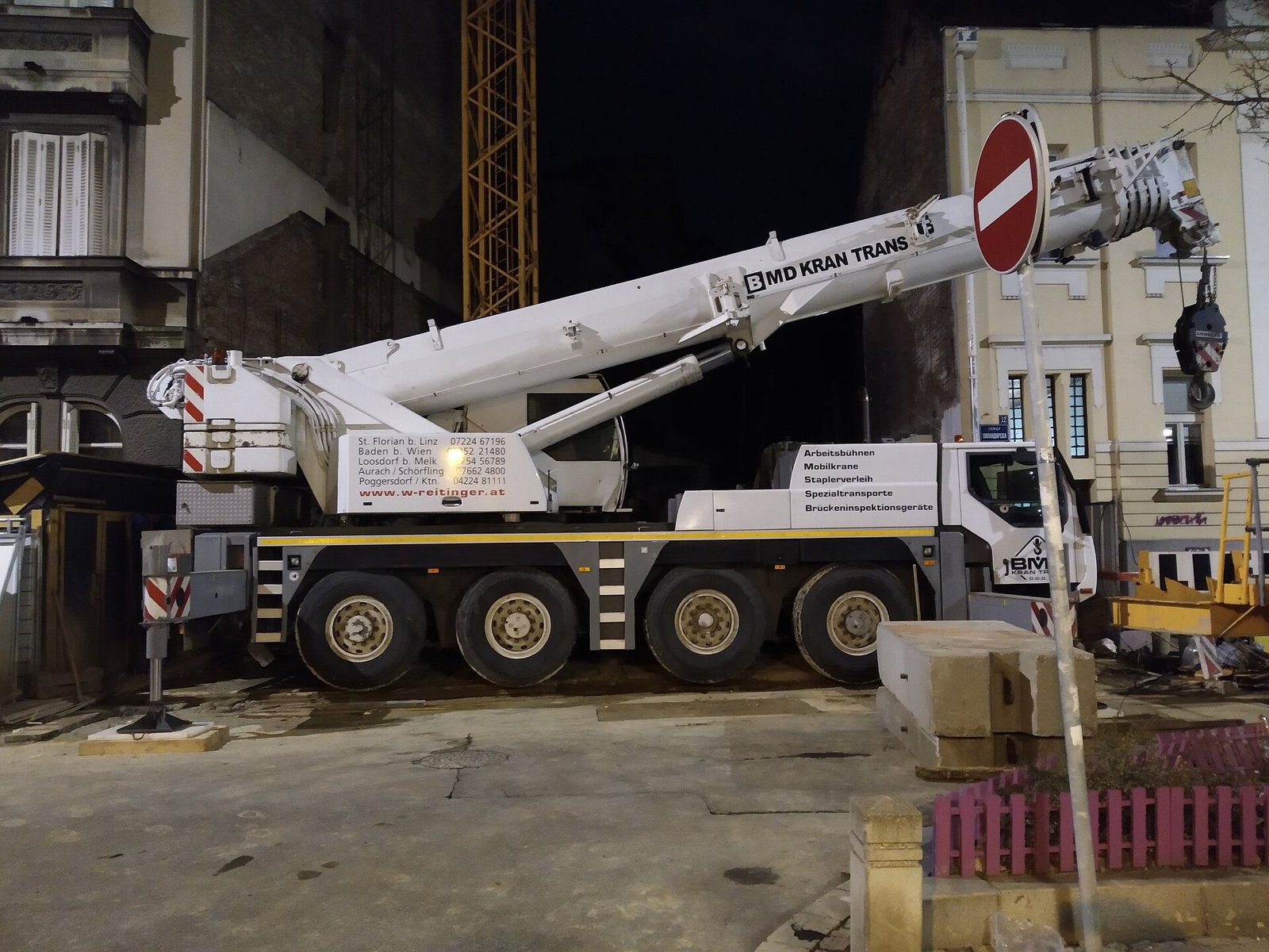 Construction site planning and equipment